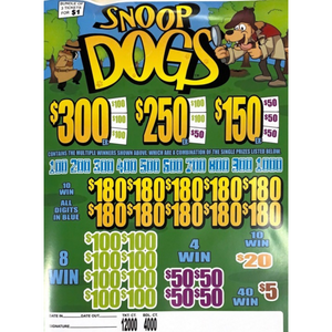 Snoop Dogs JAR TICKET GAME