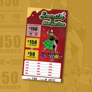 Senoritas & Margaritas - 180 Pull Tabs